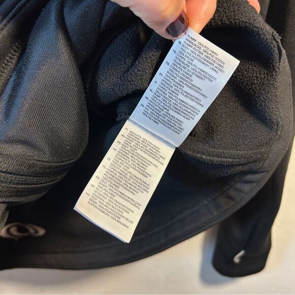 SALOMON LADIES COAT LARGE BLACK EVERYDAY CASUAL outdoors capsule minimalist - Picture 4 of 16